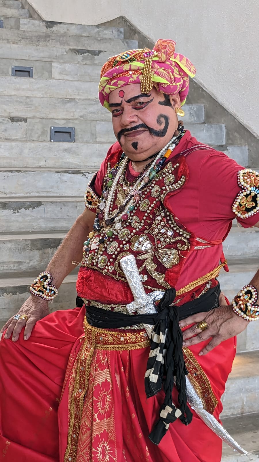 Kathakali performance still